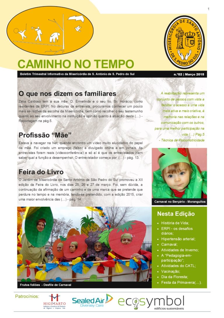 Read more about the article Caminho no Tempo n.º 2 | março 2015
